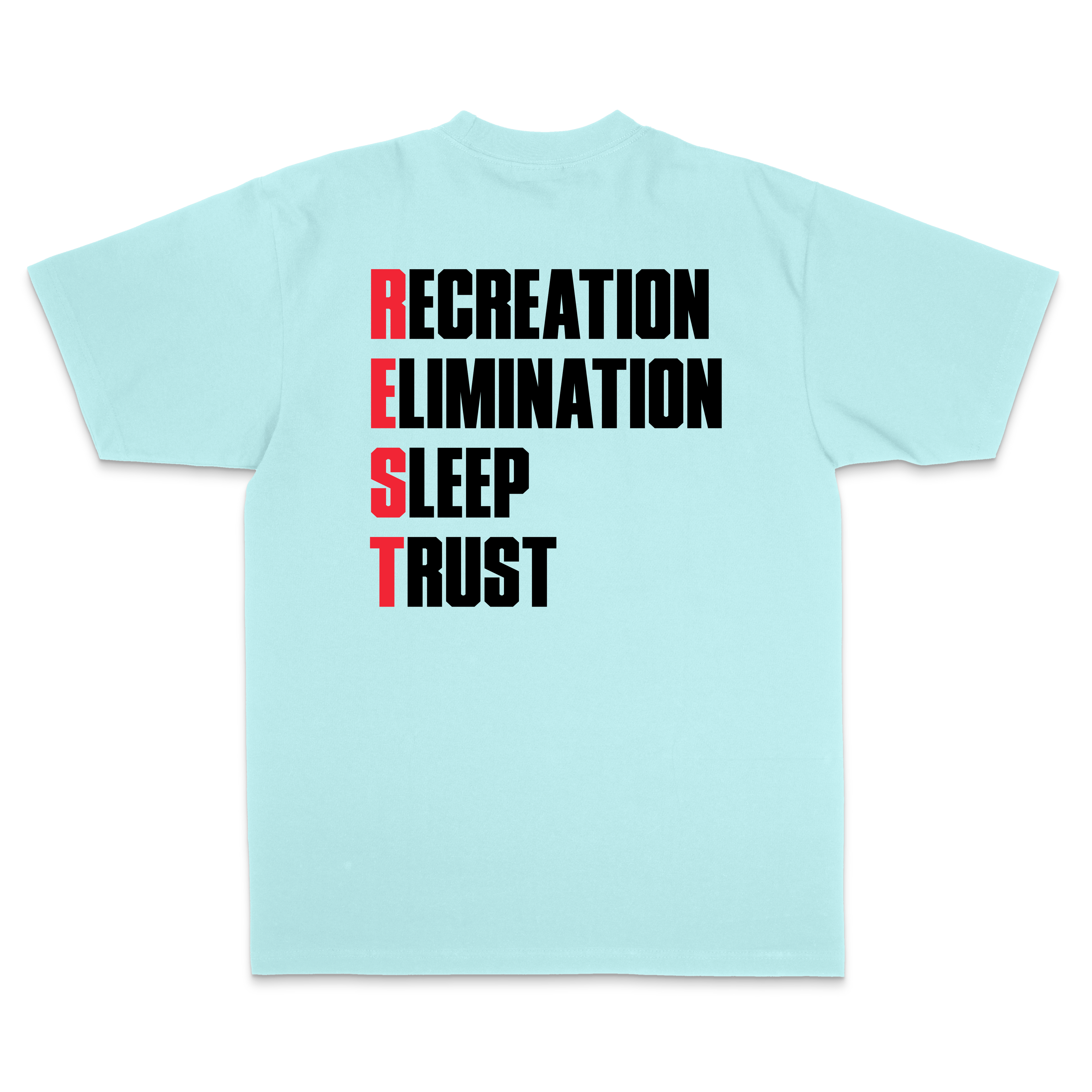 REST Tee- Mint Green