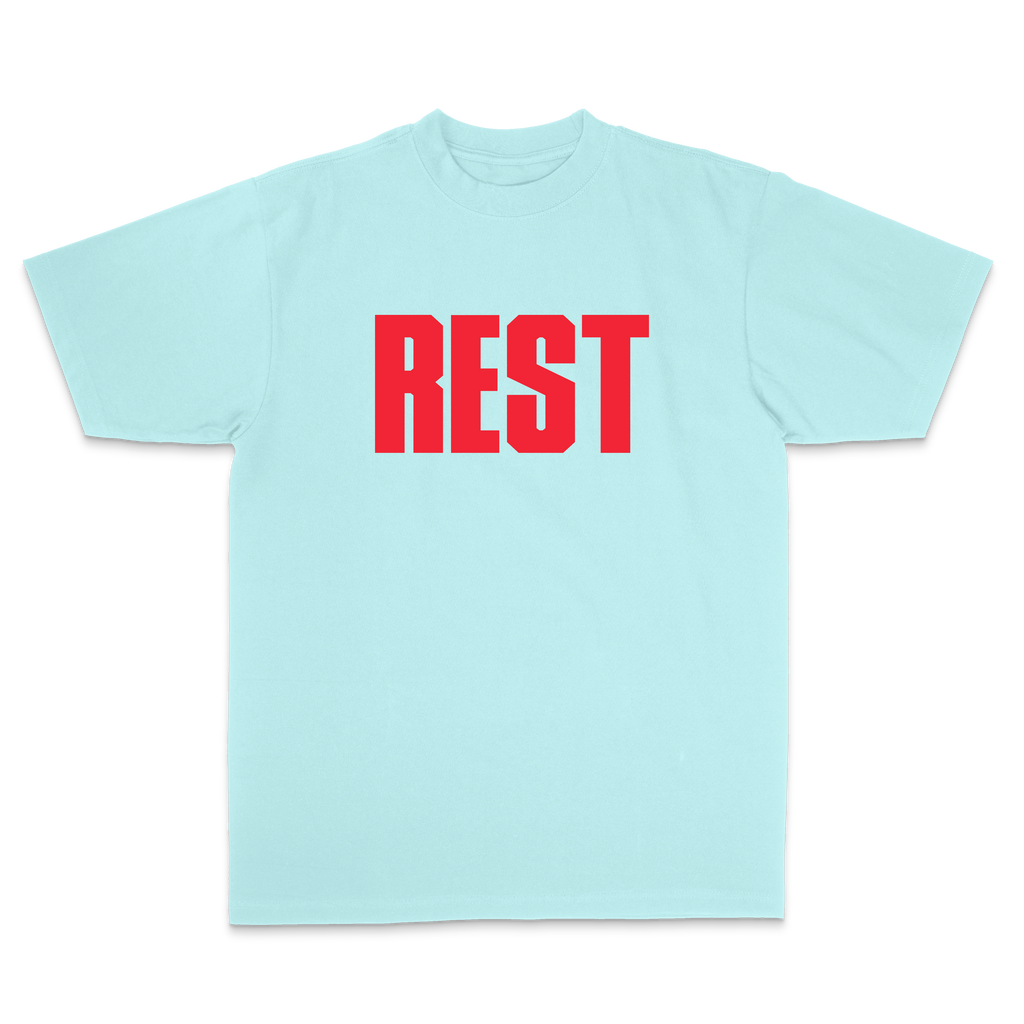 REST Tee- Mint Green