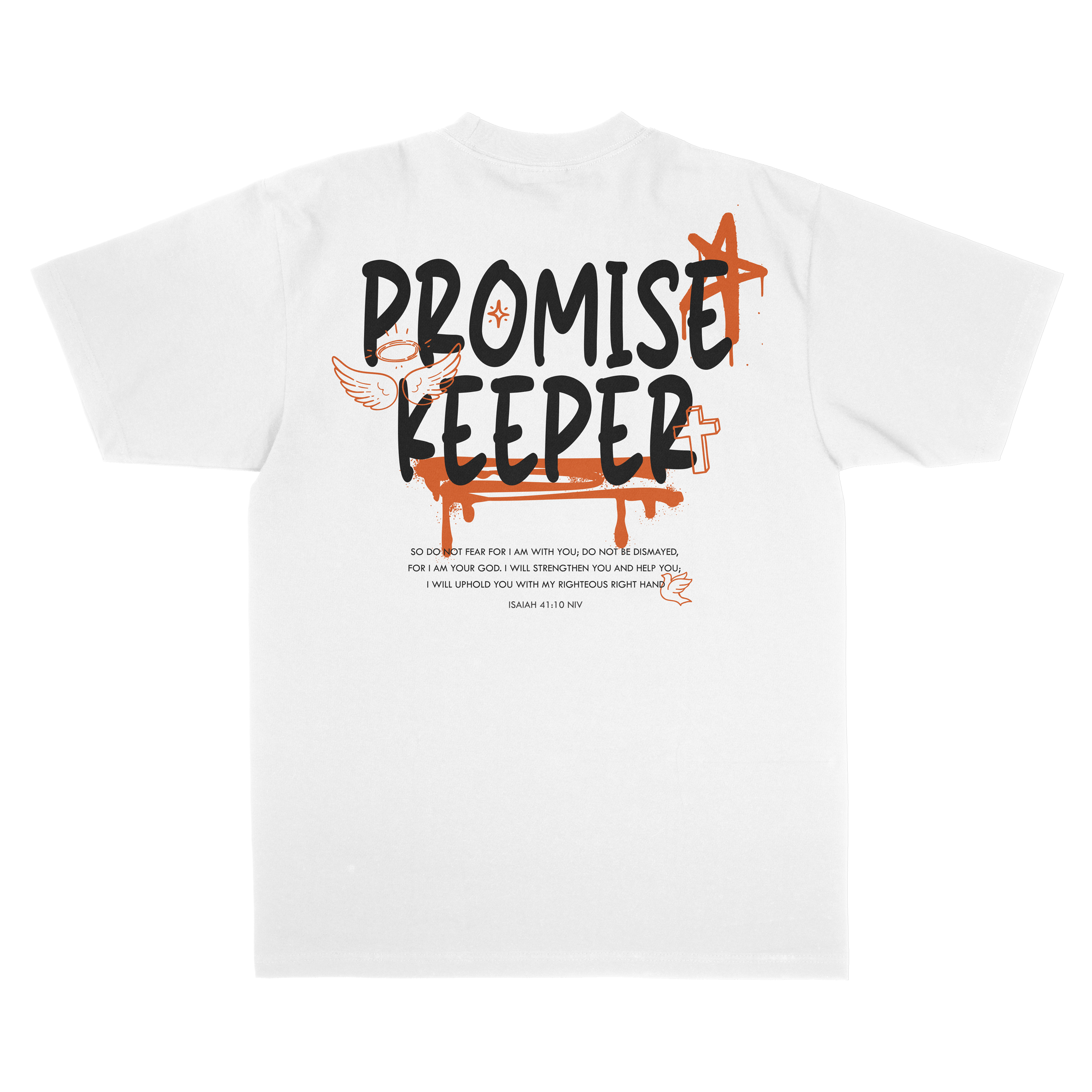 Covenant Keeper Heavyweight Tee - White